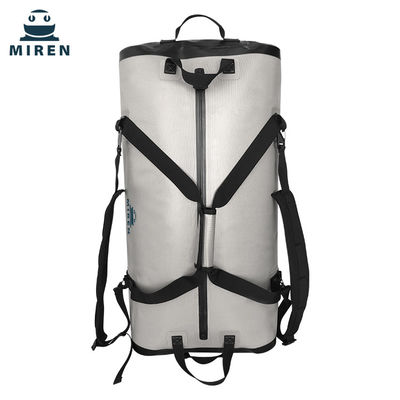 Túi khô chống nước Túi Duffel 70 Lít Màu xám nhạt Chất liệu TPU