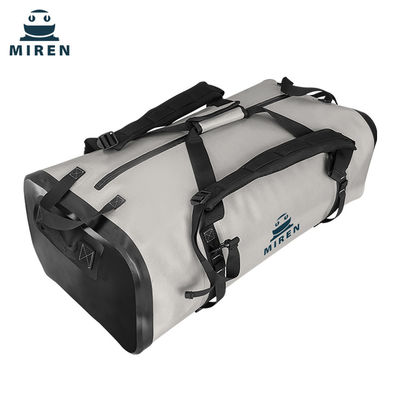 Túi khô chống nước Túi Duffel 70 Lít Màu xám nhạt Chất liệu TPU