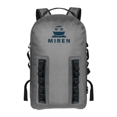 Ba lô đi bộ chống nước nhẹ Chất liệu TPU Màu xám đậm OEM ODM