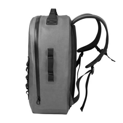 Ba lô đi bộ chống nước nhẹ Chất liệu TPU Màu xám đậm OEM ODM
