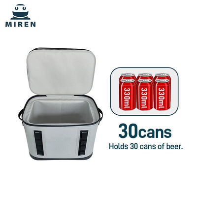 Thị trường nóng tùy chỉnh 30can Capacity lớn túi mát mềm với lỗ chống rò rỉ 840D TPU vỏ và lớp lót